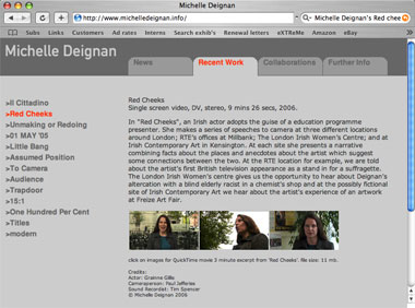 Screengrab from Michelle Deignan\